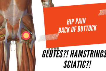 hip pain back of buttock