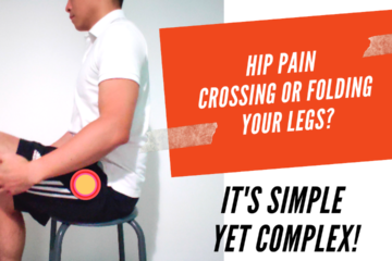 hip pain crossing legs